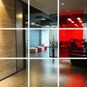 EVA film prozorna rdeča za laminiranje stekla